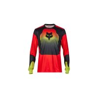 FOX RANGER JERSEY LS REVISE M RED/YLW 33066-080-M