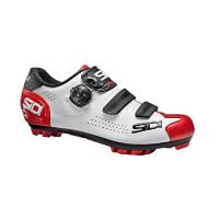 SCARPE SIDI MTB TRACE 2 42.5 BIANCO NERO ROSSO