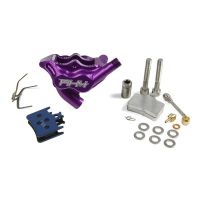 PINZA POSTERIORE HOPE FRENO IDRAULICO RX4 FLAT MOUNT SRAM PURPLE