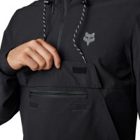 GIACCA FOX RANGER WIND PULLOVER M BLACK 31038-001-M