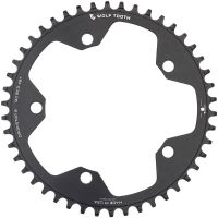 WOLF TOOTH SRAM CHAINRING BCD 130 5 HOLES 1X 12V - 46 TEETH DROP-STOP B