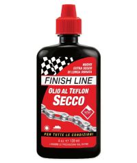 LUBRIFICANTE SECCO PROFESSIONALE FINISH LINE DRY A GOCCIA 120ML