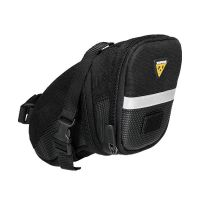 TOPEAK AERO WEDGE PACK LARGE (1.97L) SADDLE BAG WITH VELCRO STRAPS