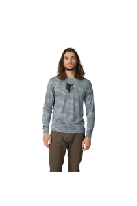 MAGLIA FOX RANGER TRU DRI LS JERSEY L CLOUD GREY 32365-276-L