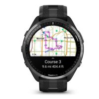 OROLOGIO GARMIN FORERUNNER 965 GRIGIO CON CINTURINO NERO GRIGIO