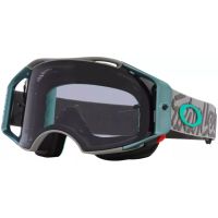 MASCHERA OAKLEY AIRBRAKE TROY LEE DESIGNS TACTICAL GREEN W LIGHTGREY OO7107-24