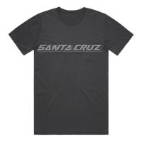 MAGLIA SANTA CRUZ WARDEN TEE 2.0 M VINTAGE BLACK