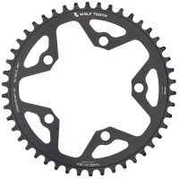 WOLF TOOTH CHAINRING BCD 110 MM 5 HOLES 1X SH12V - 46 TEETH DROP-STOP ST