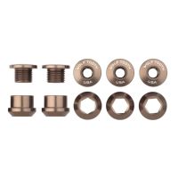 WOLF TOOTH CHAINRING BOLT AND NUT KIT 6MM M8X0.75 5 PIECES