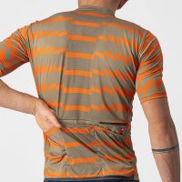 MAGLIA CASTELLI UNLIMITED STERRATO M OLIVE/ORANGE 4522007-353-M