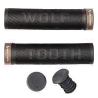 WOLF TOOTH ECHO LOCK-ON GRIPS BLACK