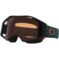 OAKLEY AIRBRAKE MASK VIRIDIAN STRIPED PRIZM MX BRONZE LENS OO7107-23