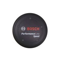 BOSCH Performance Speed Logo Cover, Black, with Spacer Ring