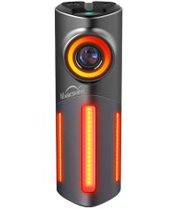 FANALINO POSTERIORE A LED ROSSO SEEMEE DV CON TELECAMERA POSTERIORE USB-C