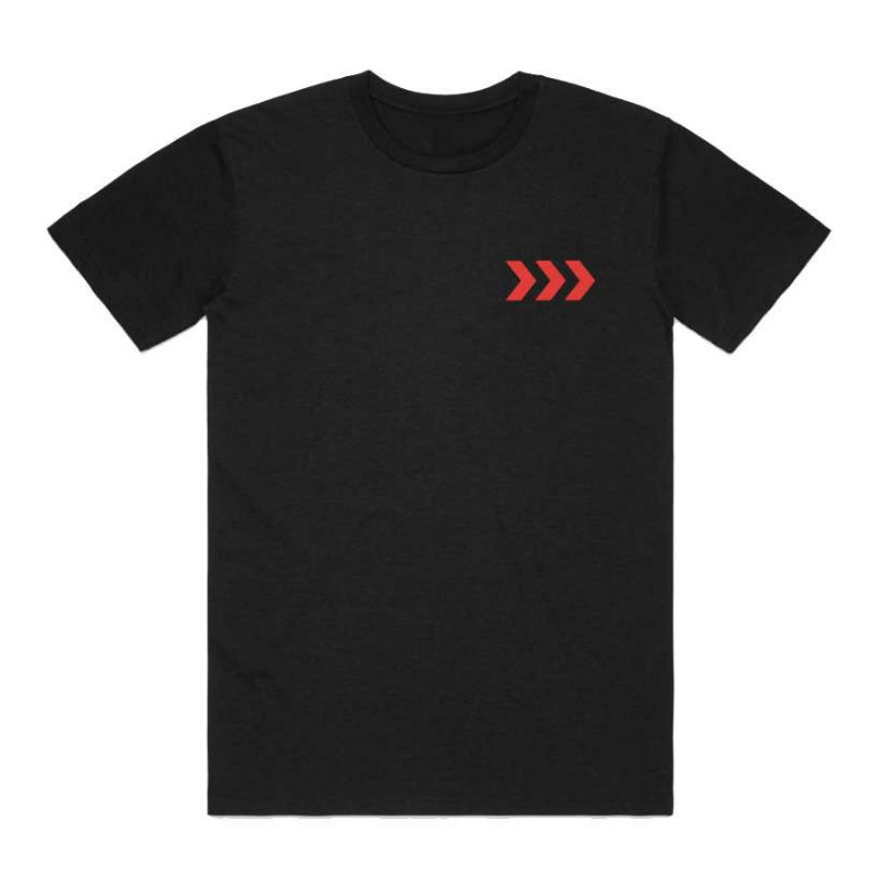 MAGLIA SANTACRUZ SYNDICATE CHEVRON SS XL NERO Pro