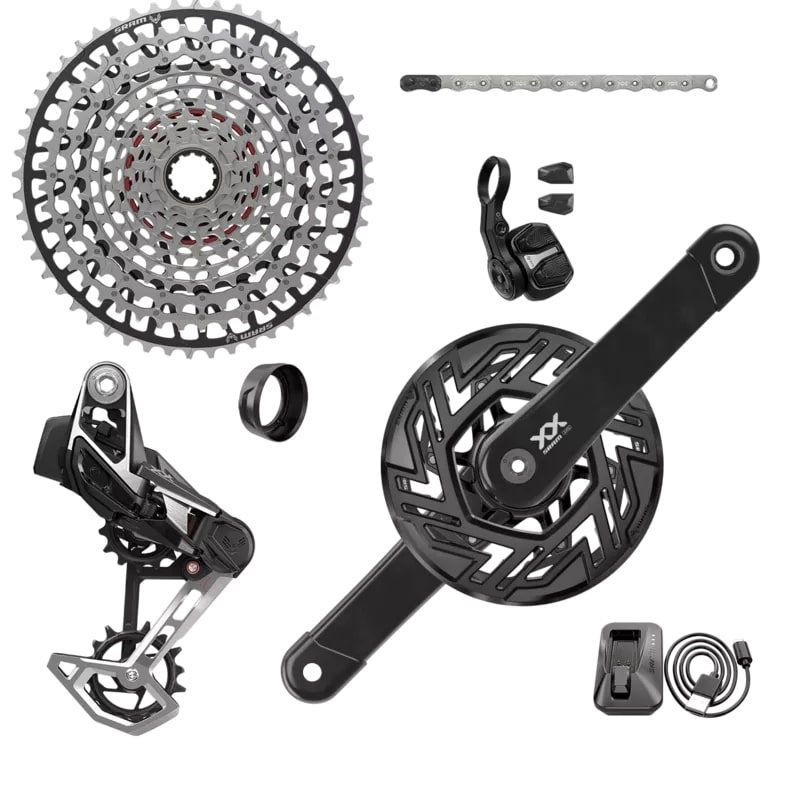 GRUPPO SRAM XX T-TYPE EAGLE AXS 36T E-MTB BCD104 10-52