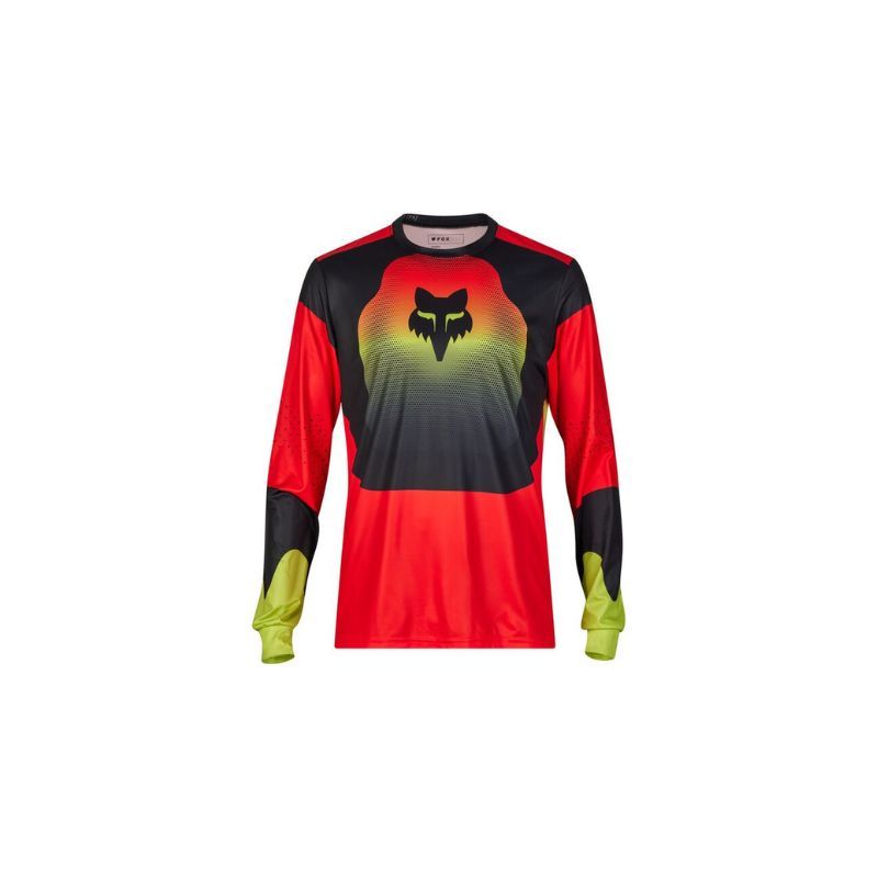 MAGLIA FOX RANGER JERSEY LS REVISE M RED/YLW 33066-080-M