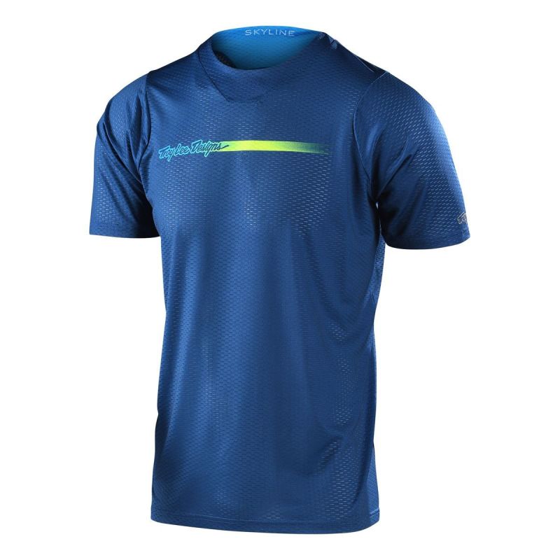 MAGLIA TROY LEE DESIGNS SKYLINE AIR CHANNEL M BLUE 337989023