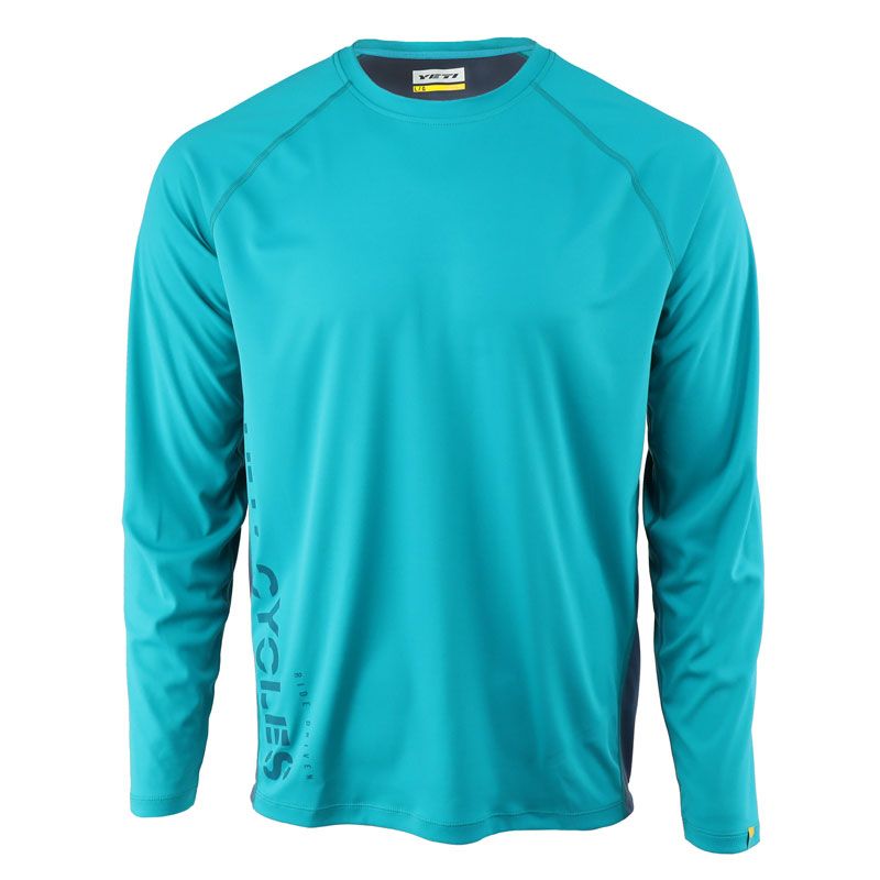 YETI TOLLAND L/S JERSEY M TURQUOISE - Pro-M Store