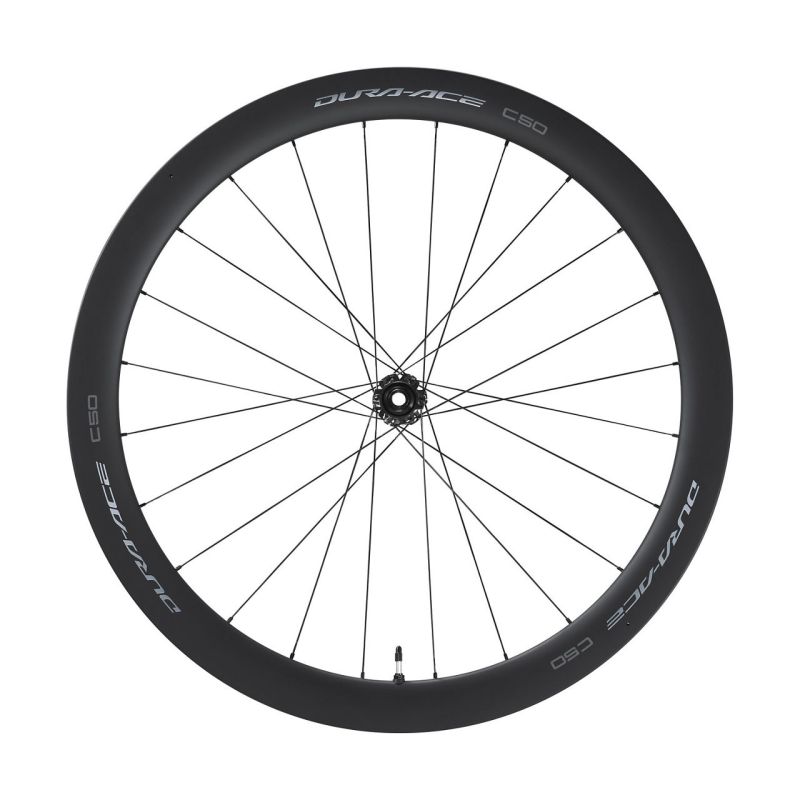 RUOTA ANTERIORE SHIMANO DURA-ACE C50 28 WH-R9270-C50-TL-F TUBELESS PP12x100MM