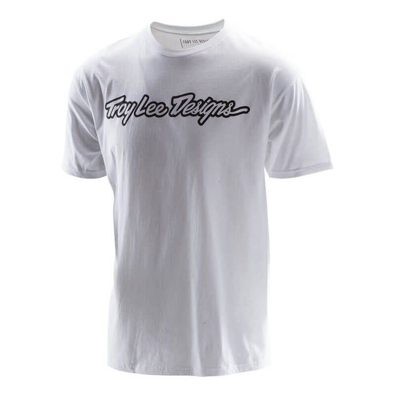 TLD T-shirt Signature 70103712 White L "