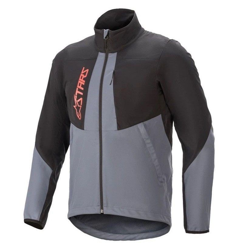 GIACCA ALPINESTARS NEVADA WIND S GREY BLACK 1223219-1183