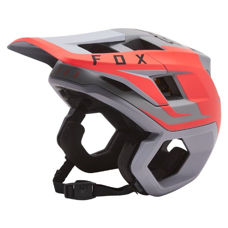 FOX DROPFRAME PRO SIDESWIPE MIPS L LIGHT GREY HELMET - Pro-M Store