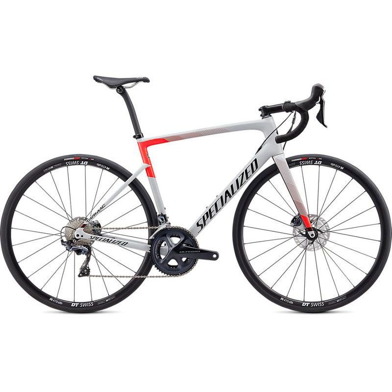 BICI SPECIALIZED TARMAC SL6 COMP DISC 54 GRIGIO TORTORA LUCIDO/ROSSO ROCKET/NERO