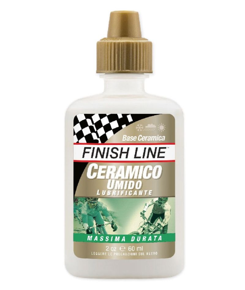 LUBRIFICANTE UMIDO FINISH LINE CERAMICO CERAMIC WET A GOCCIA 60ML