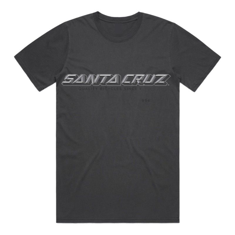 MAGLIA SANTA CRUZ WARDEN TEE 2.0 M VINTAGE BLACK