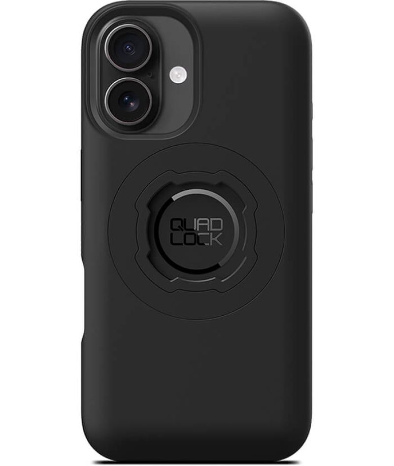 COVER QUAD LOCK MAG - iPHONE 16 PLUS (ANELLO NERO)