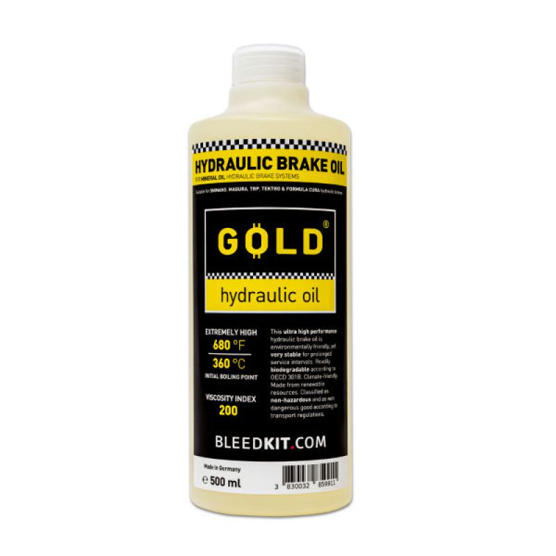 BLEED KIT OLIO MINERALE GOLD - 500 ML