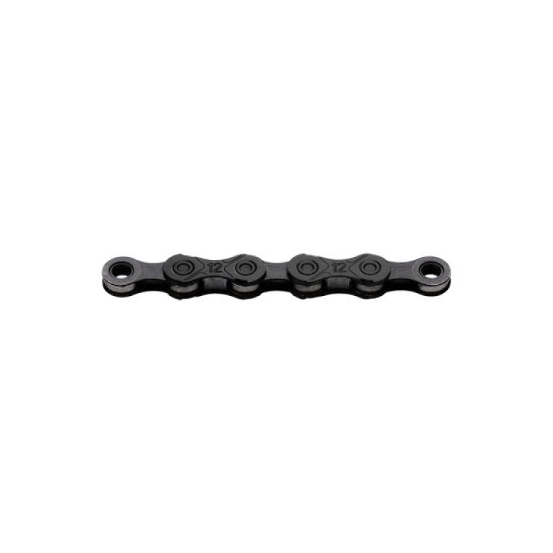 CATENA KMC X12 WAXED BLACKTECH 12v  - 126 links, black, wax coating