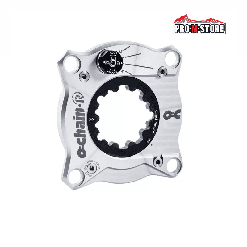 Ochain Spider Attivo R Con Regolazione Direct Mount per Shimano Pregio