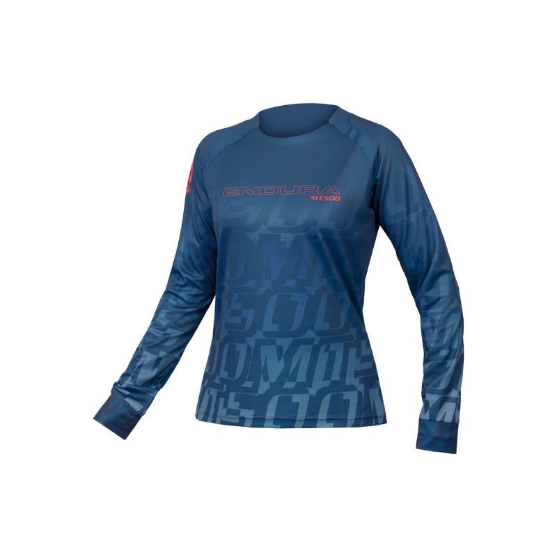 MAGLIA ENDURA DONNA MT500 LTD LS PRINT JERSEY