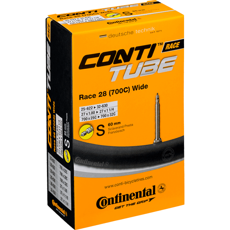 CAMERA D'ARIA CONTINENTAL RACE TUBE WIDE 700X25/32 VALVOLA PRESTA 60MM